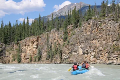 Jasper: Athabasca Falls River Rafting Adventure