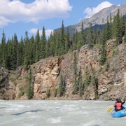 Jasper : Aventure de rafting sur la rivière des chutes Athabasca