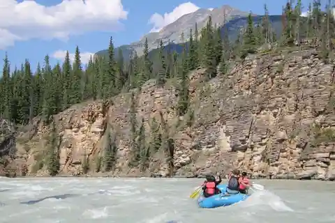 Jasper: Athabasca Falls River Rafting Adventure
