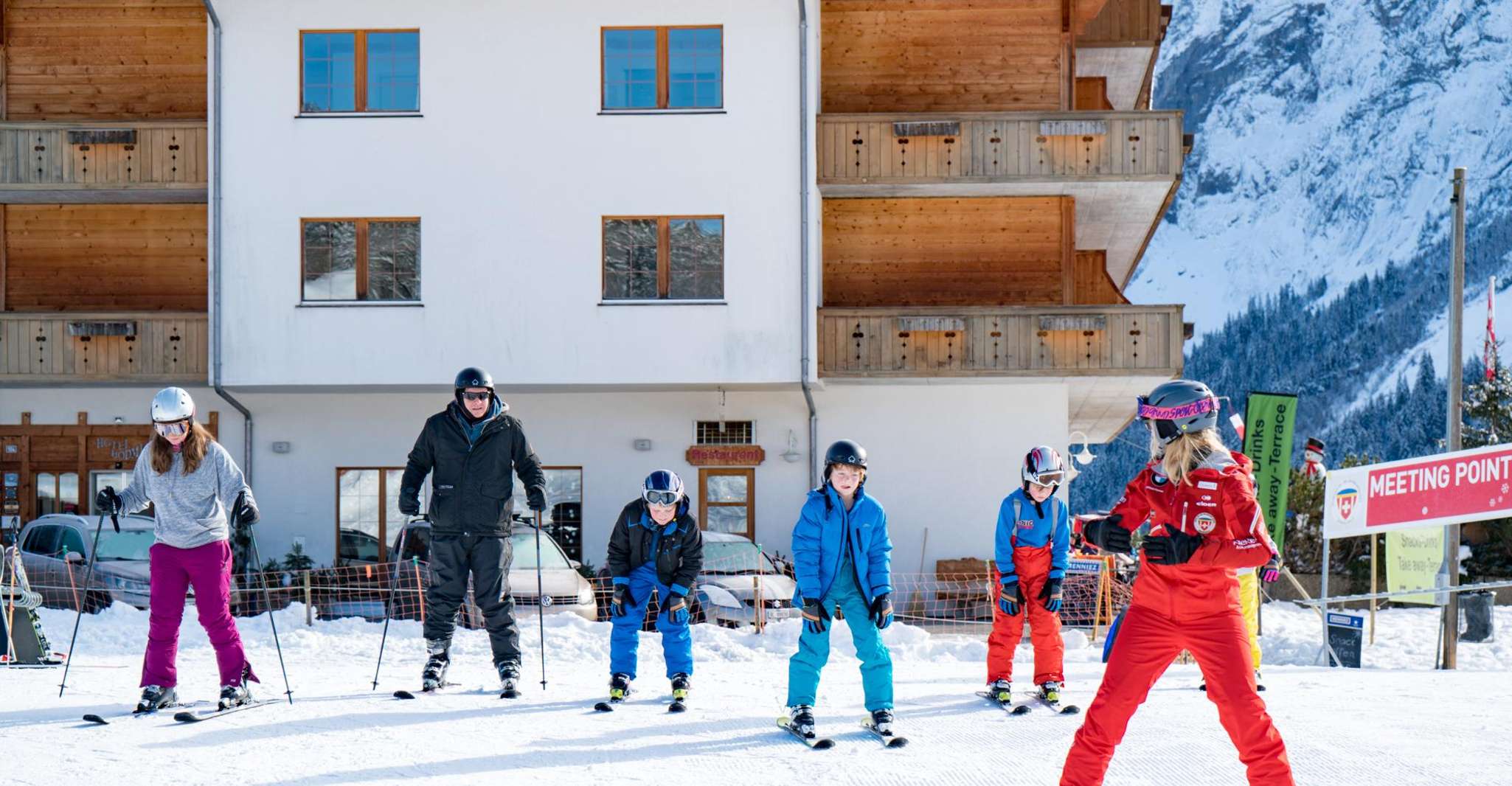 Von Interlaken, Nachmittag Anfänger Skipaket - Hizvo