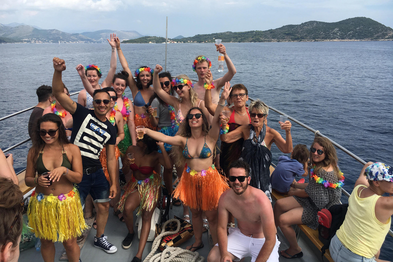 Dubrovnik: Blue Lagoon Boat Party with DJ