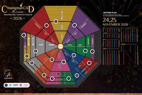 Chiang Mai CAD 2027 New Year Countdown Festival 31st Premium