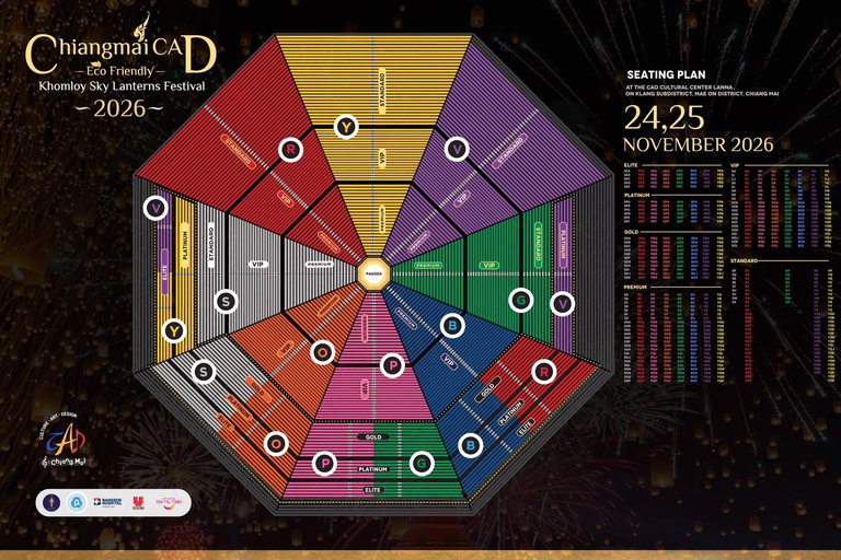 Chiang Mai CAD 2027 New Year Countdown Festival 31st Premium