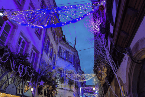 Strasbourg: Christmas Market by Night with Mulled Wine