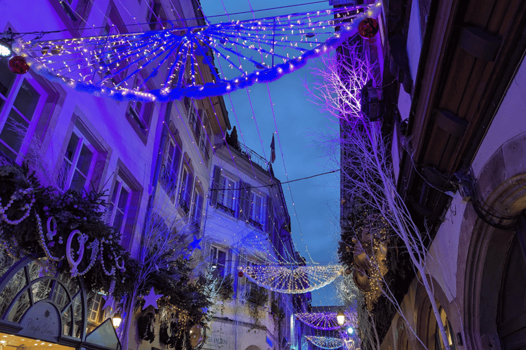 Strasbourg: Christmas Market by Night with Mulled Wine