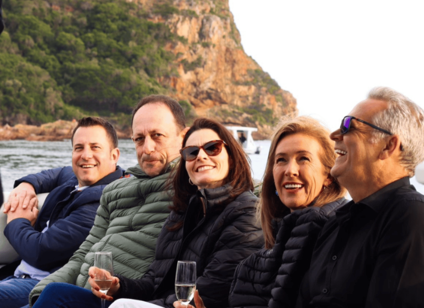 Knysna Lagoon: Bådtur med østers- og hvidvinssmagning