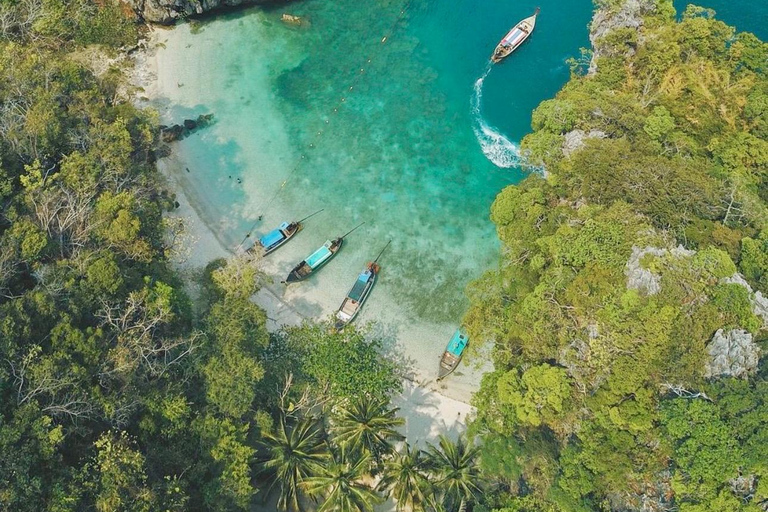 Hong Islands, Emerald Lagoon & 360° Viewpoint Day Tour Longtail Boat (Scenic & Relaxed Experience)