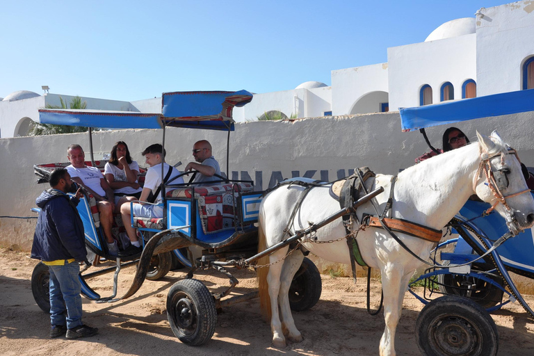 Djerba: Kutschfahrt zum Krokodilpark.