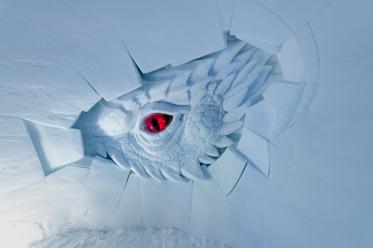 From Tromsø: Ice Domes Snow Park and Wilderness Experience