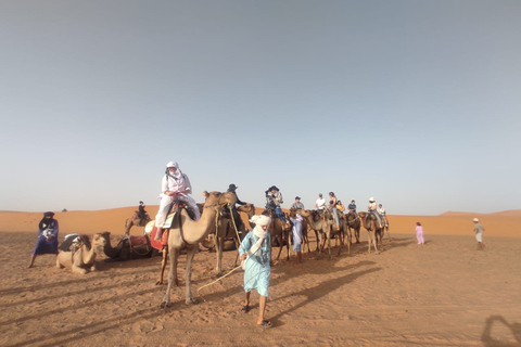 Marrakech to Fes 3 day Desert Tour Camel & luxury Tente Marrakech to Fes 3 day Desert Tour Standard Desert Tents