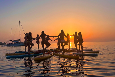 Sunset Paddling and Sup Yoga