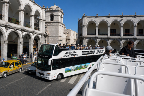 Arequipa: 4-Hour Panoramic City Bus Tour with Volcano Views
