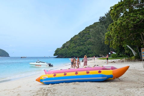 Phuket: Passeio de barco privado para a Ilha Coral e Koh BonOpção 1: Tour particular para a Ilha Coral