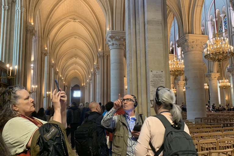 Paris : visite de Notre-Dame et promenade dans l'île de la Cité ou le quartier latinVisite de l'intérieur de la cathédrale Notre-Dame et promenade dans l'île de la Cité