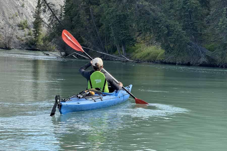 Whitehorse: Takhini – halbtägiges Paddle-Abenteuer auf eigene Faust. Foto: GetYourGuide Whitehorse: Takhini – halbtägiges Paddle-Abenteuer auf eigene Faust. Foto: GetYourGuide