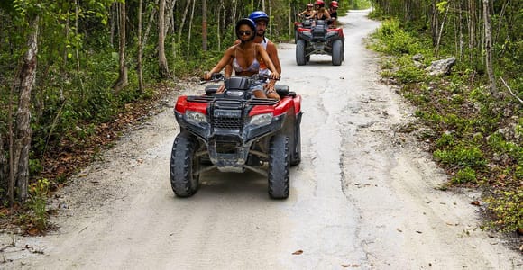 Cozumel Shore Excursion: ATV Jade Cavern & Tequila Tasting
