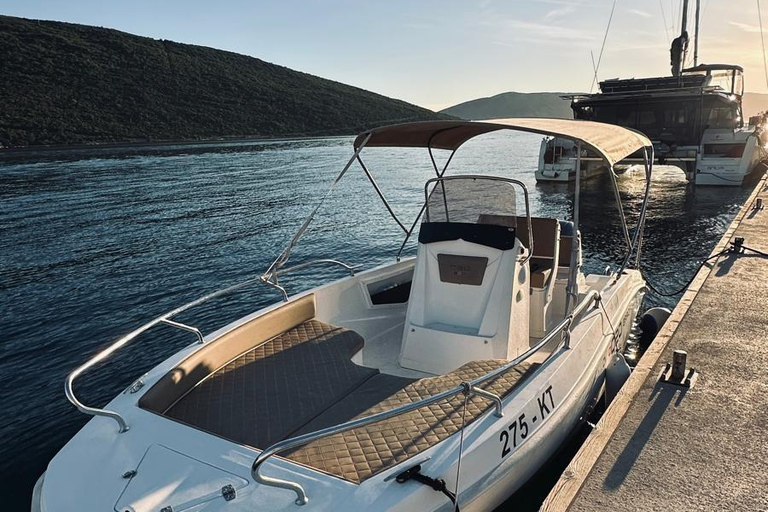Kotor: Boka Bay Boat Rental (without skipper)