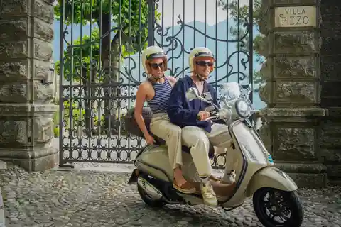 Озеро Комо: аренда Vespa на весь день и вход в виллу Карлотта