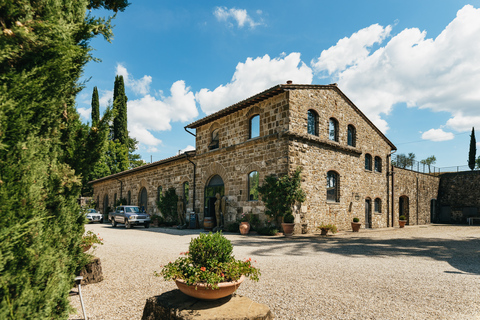 Florencja: wycieczka po winnicach Chianti z degustacją potraw i winaWycieczka grupowa w języku angielskim