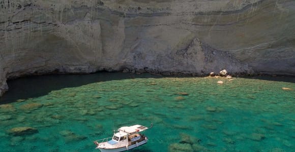 Shared Morning Cruise from Pollonia to Polyaigos