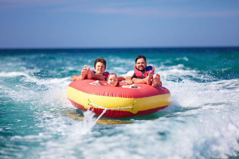 Sharm El-Sheikh: Desert & Waves Adventure / Lunch Option 2 : ( 1 x DBL Parasailing + Banana + Tube )