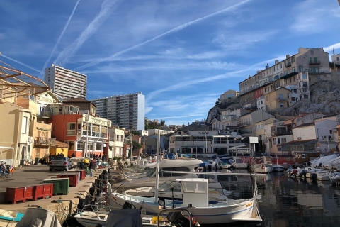 Marseille naar Calanques: elektrische fietstocht van een hele dagRondleiding in het Frans