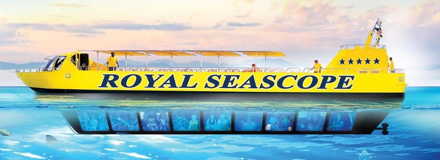 Au départ d'El Gouna : Royal Seascope Submarine avec arrêt plongée en apnée