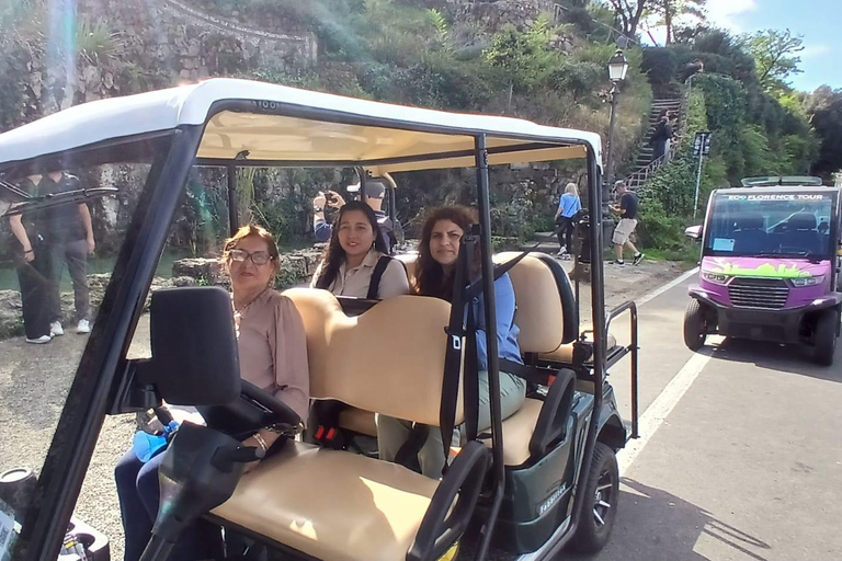 Tour della città di Firenze in golf cart e Piazzale Michelangelo
