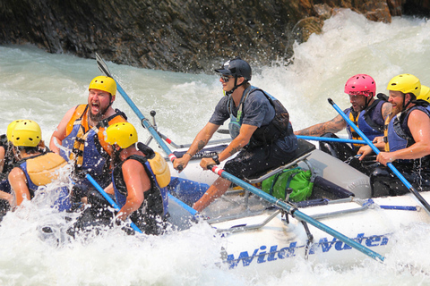 Kicking Horse River: Wildwasser-Rafting Halbtagestour