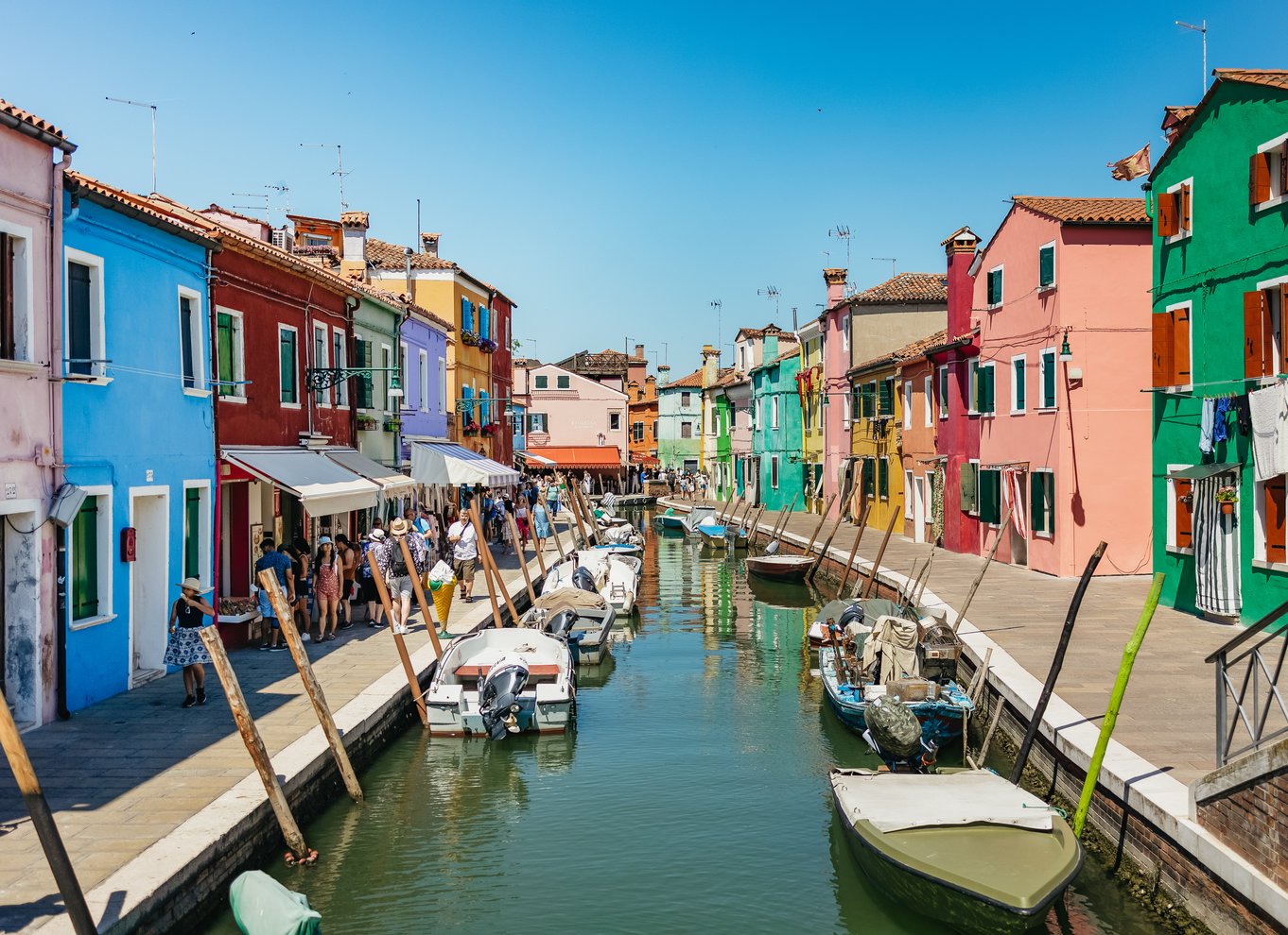 Bådtur: Glimt af øerne Murano, Torcello og Burano