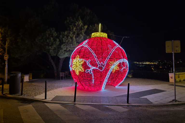 Lisbon: Christmas Lights Tuk-Tuk Tour with Local Guide