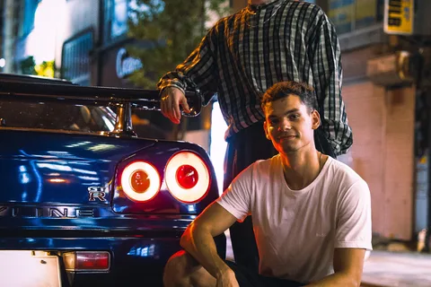 Daikoku: R34 Skyline Night Private JDM Daikoku Experience