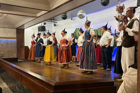 Madère:Soirée typique et folklorique.incluse.Dîner transpt