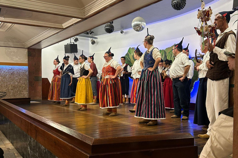 Madère:Soirée typique et folklorique.incluse.Dîner transpt