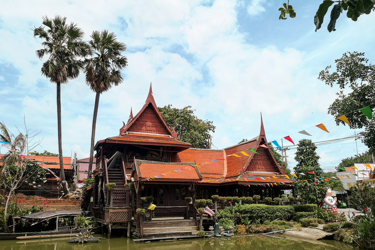 From Bangkok: Ayutthaya & Ayothaya Floating Market Day Trip