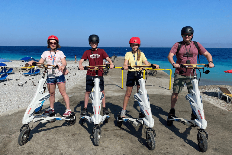 Rhodes: Explore the New and Medieval City on Trikkes Rhodes: Explore the Medieval City and Moat on Trikkes