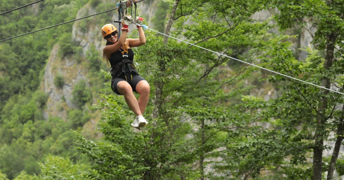 TARA BRIDGE: Die längste und schnellste Seilrutsche | GetYourGuide