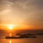 Dubrovnik: crociera al tramonto in catamarano con spumante