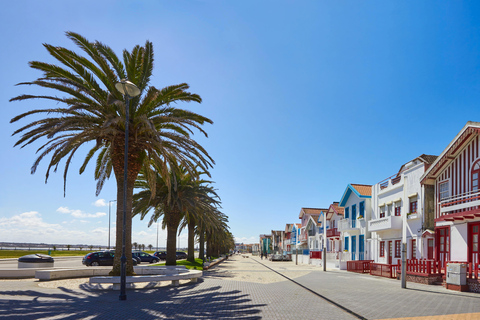 From Porto: Aveiro, Costa Nova and Válega Church Full Day Tour in Spanish Without Moliceiro Cruise