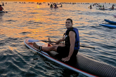 See the Sunrise in Copacabana from a Stand Up Paddleboard with Photos
