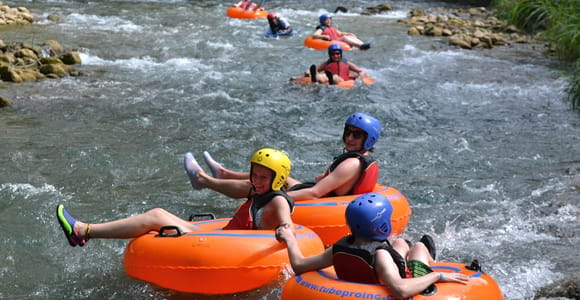 Montego Bay: River Tubing & Bamboo Beach Club VIP Access