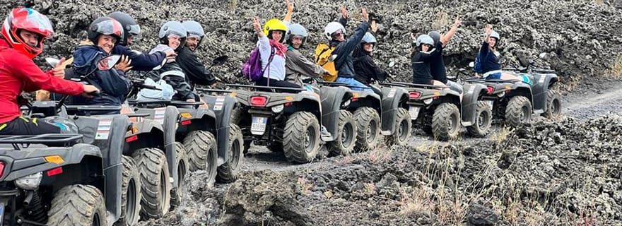 Catane Excursion de deux heures en quad sur l'Etna avec guide