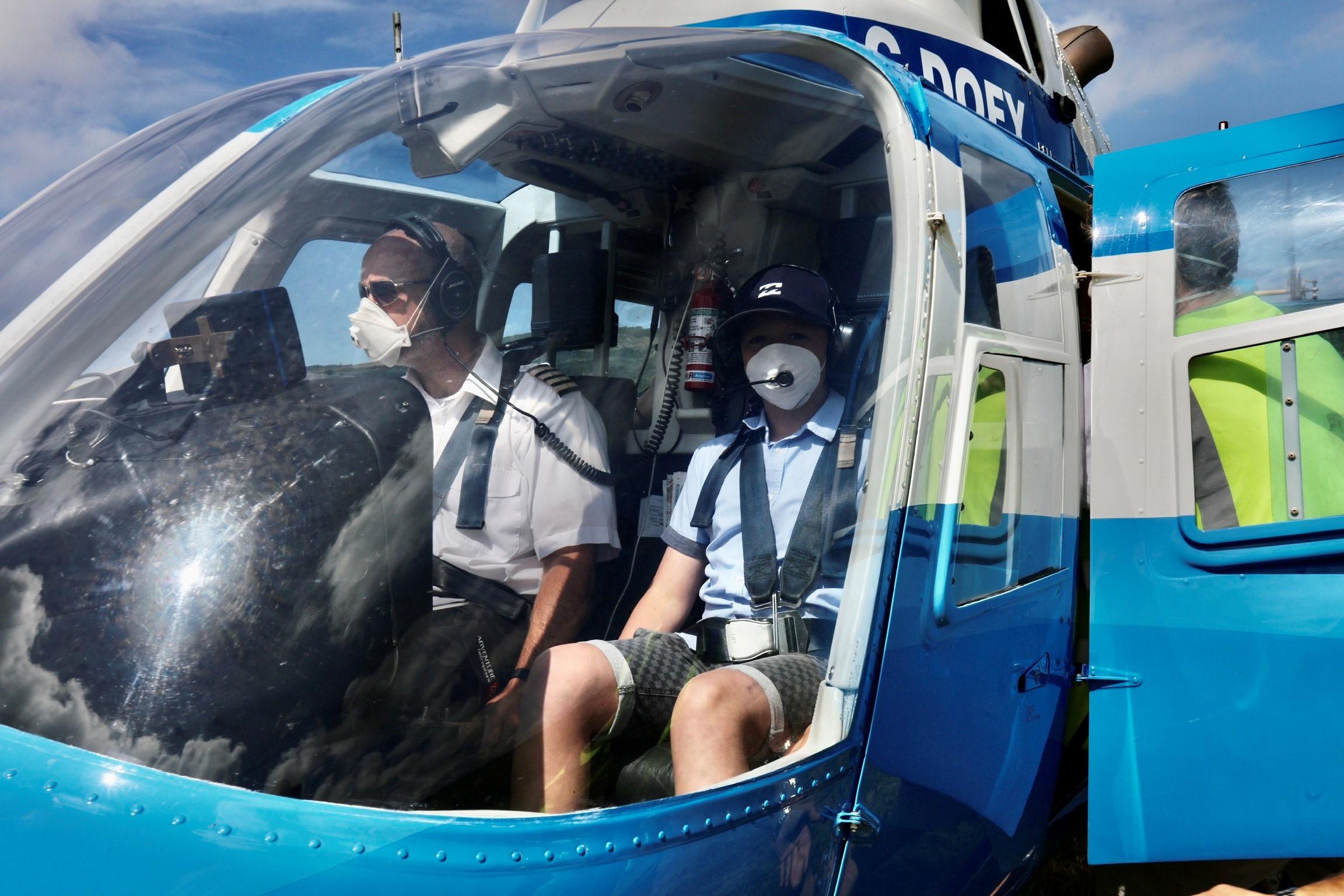 Isle of Wight: Hubschrauberrundflug