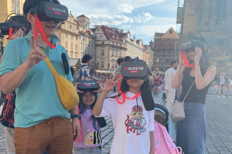 Prague: Guided Walking Tour with Virtual Reality (VR)