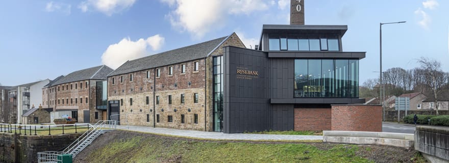 Falkirk : dégustation et visite de la distillerie Rosebank