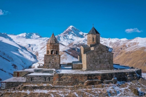 Prywatna całodniowa wycieczka Stepantsminda, góry Kazbegi i Sno