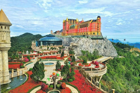 Hoi An/DaNang: Montanha de mármore e ponte dourada - BaNa Hills