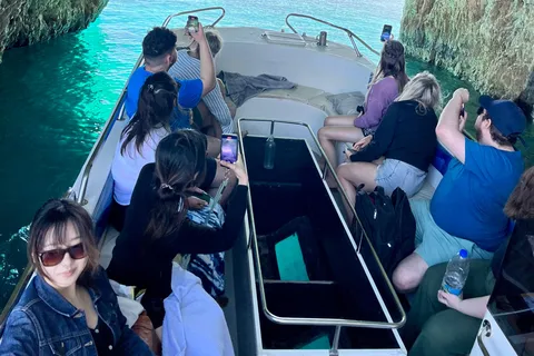 Zakynthos: Boot met glazen bodem naar Navagio, grotten en wit strand