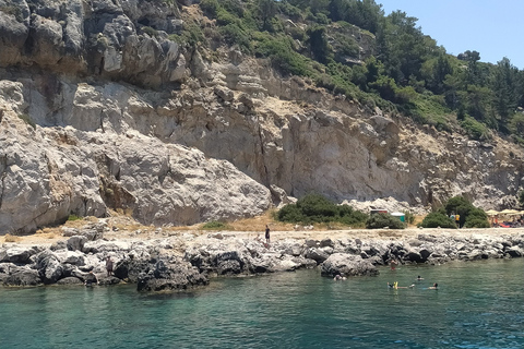 Rhodes Town: Anthony Quinn, Kalithea &amp; Afandou Boat CruiseFrom Rhodes: Anthony Quinn, Kalithea &amp; Afandou Boat Cruise