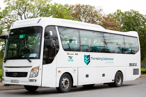 Hanoi:Halong Catamaran 5* Day Cruise,champoline,water slide Without Transfer Service